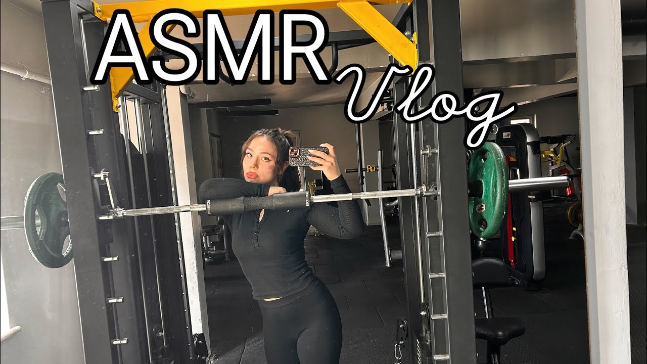 Türkçe ASMR - Haftalık Vlog Ama Anita Usulü 🏋🏼‍♀️💅🏻