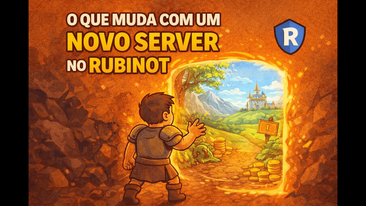 Rubinot - Tibia - Oque muda com um novo server no RUBINOT ?