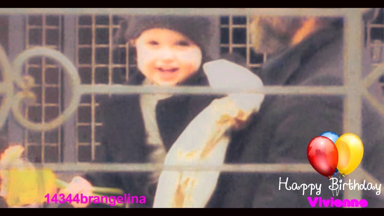 Happy 4th Birthday Knox & Vivienne Jolie Pitt! [COLLAB]