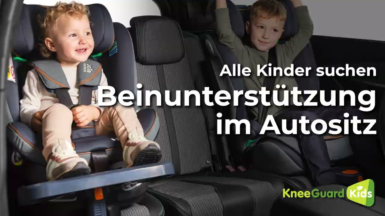 KneeGuard Kids 4 - Die Fußstütze für Kindersitze
