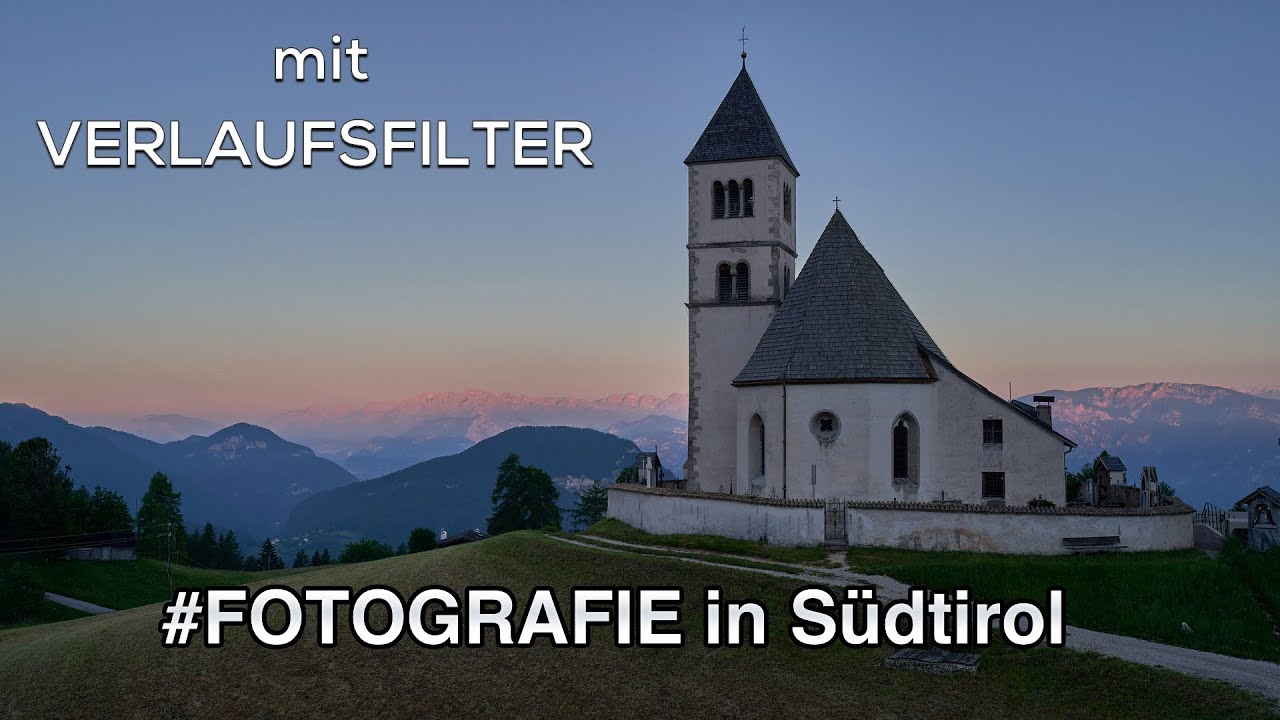 Verlaufsfilter bei Sonnenaufgang nutzen - Landschaftsfotografie in Südtirol