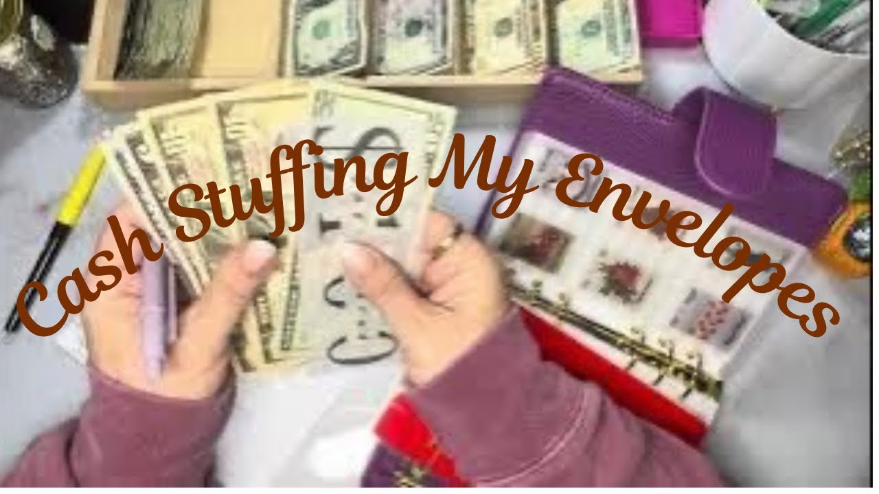 Cash Stuffing My Envelopes  