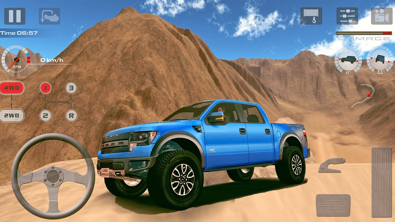 OffRoad Drive Desert - Free Driving on F150 Pick-up - Android gameplay