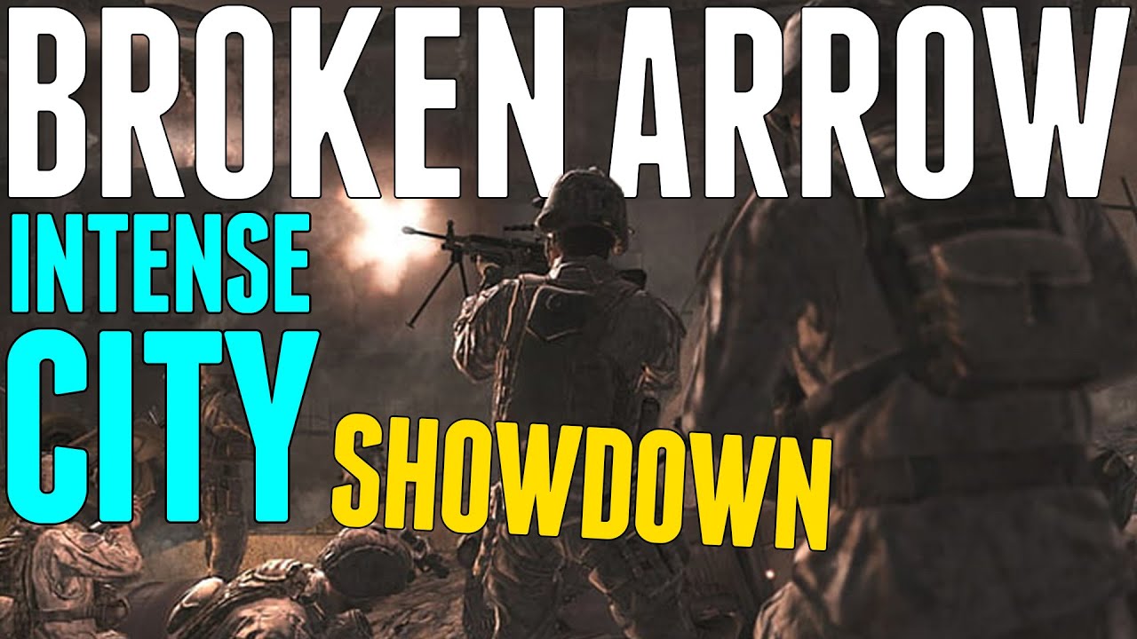 НАПРЯЖЕННЫЕ ГОРОДСКИЕ БОИ!! - Многопользовательский игровой процесс Broken Arrow