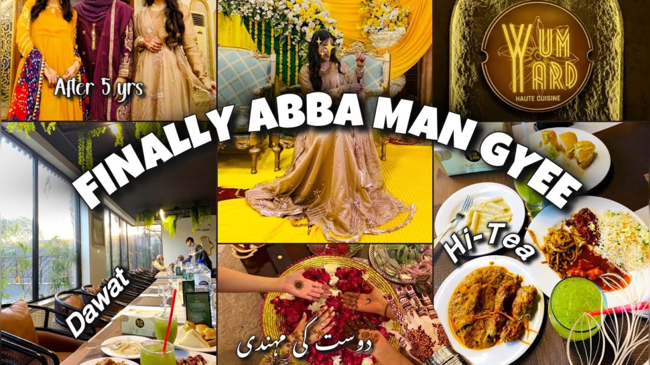 Family dawat , Friend's Mehndi & Meeting My Old Friend After Years 🫶🏻