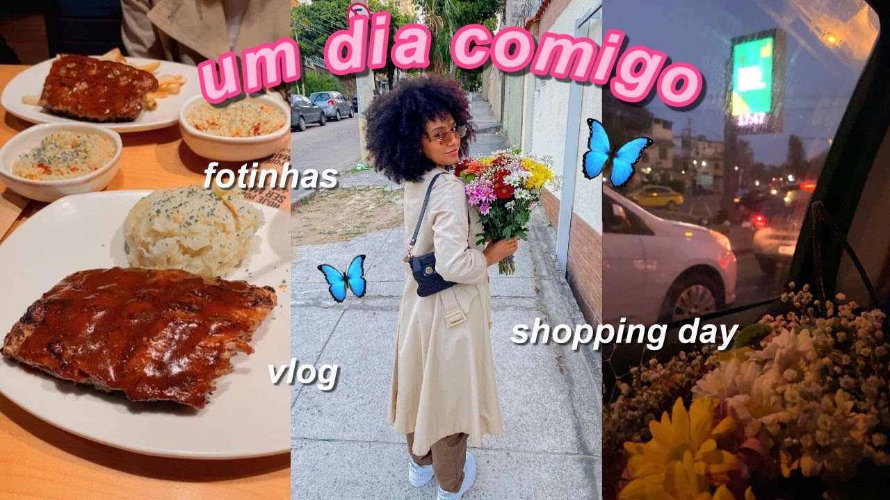UM DIA COMIGO // rotina matinal, shopping, fazendo fotos pinterest... ✨