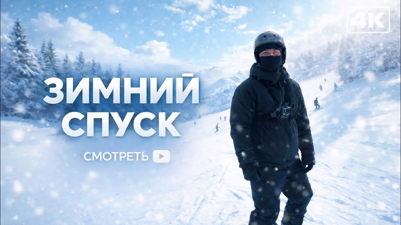 Лыжи ⛷️ учимся кататься