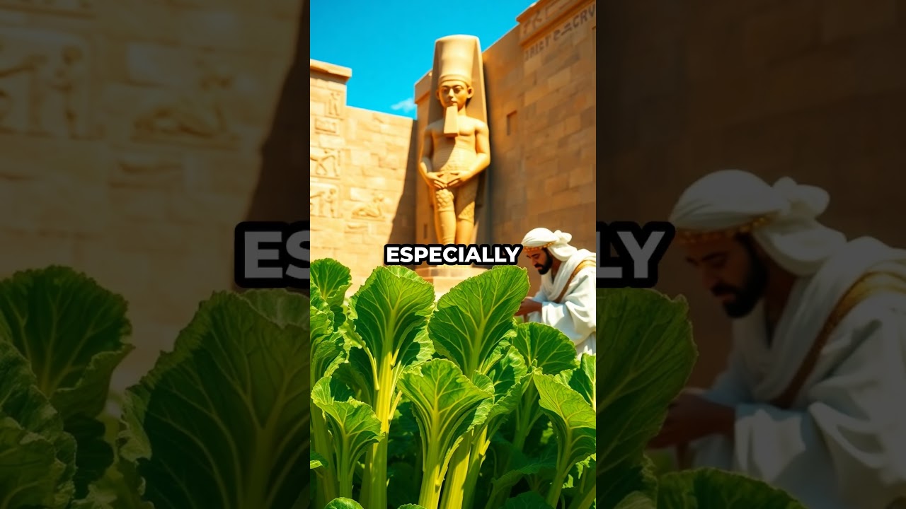 Ancient Egypt's Lettuce Secret: Not Just Food, But a Symbol of Fertility!  #facts