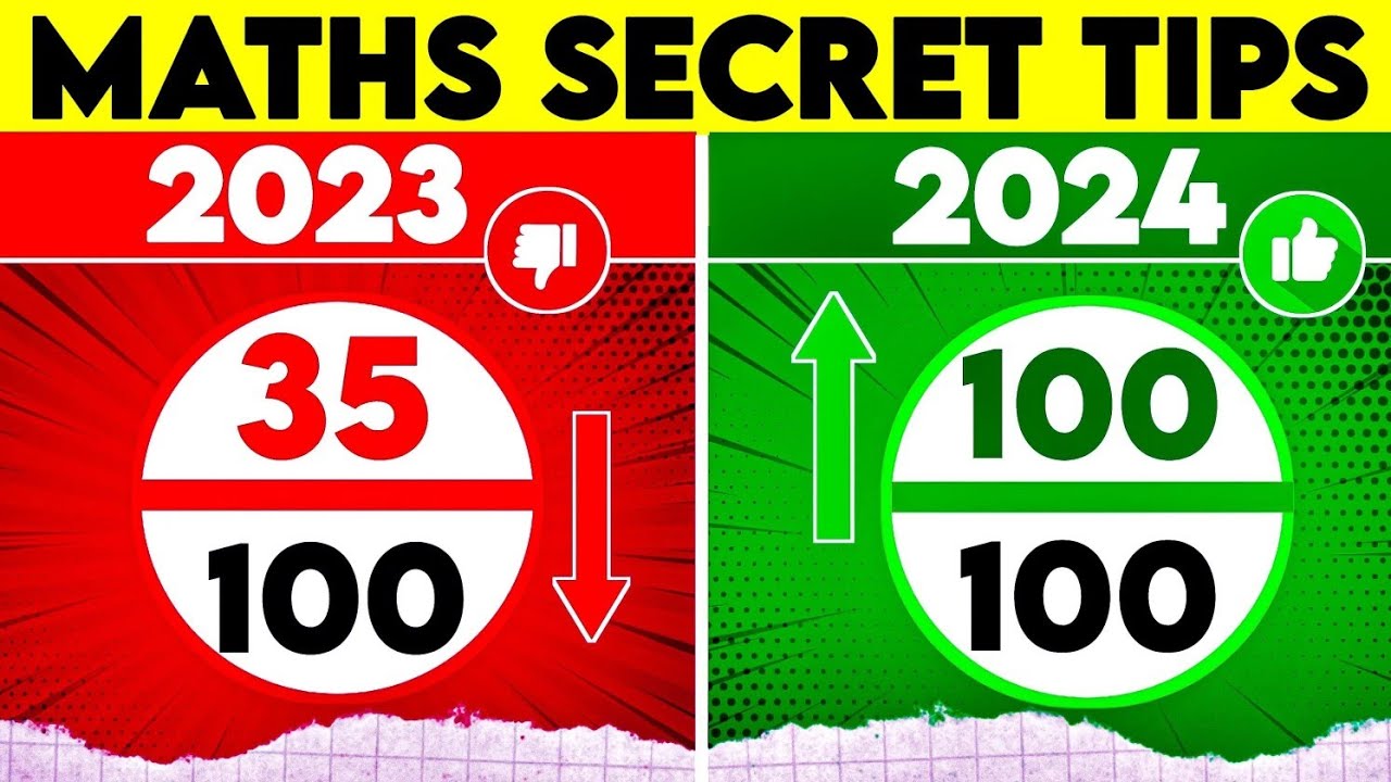 📚3 Secret tips for Maths topper | How to get full marks in Maths #exam #examtips #study