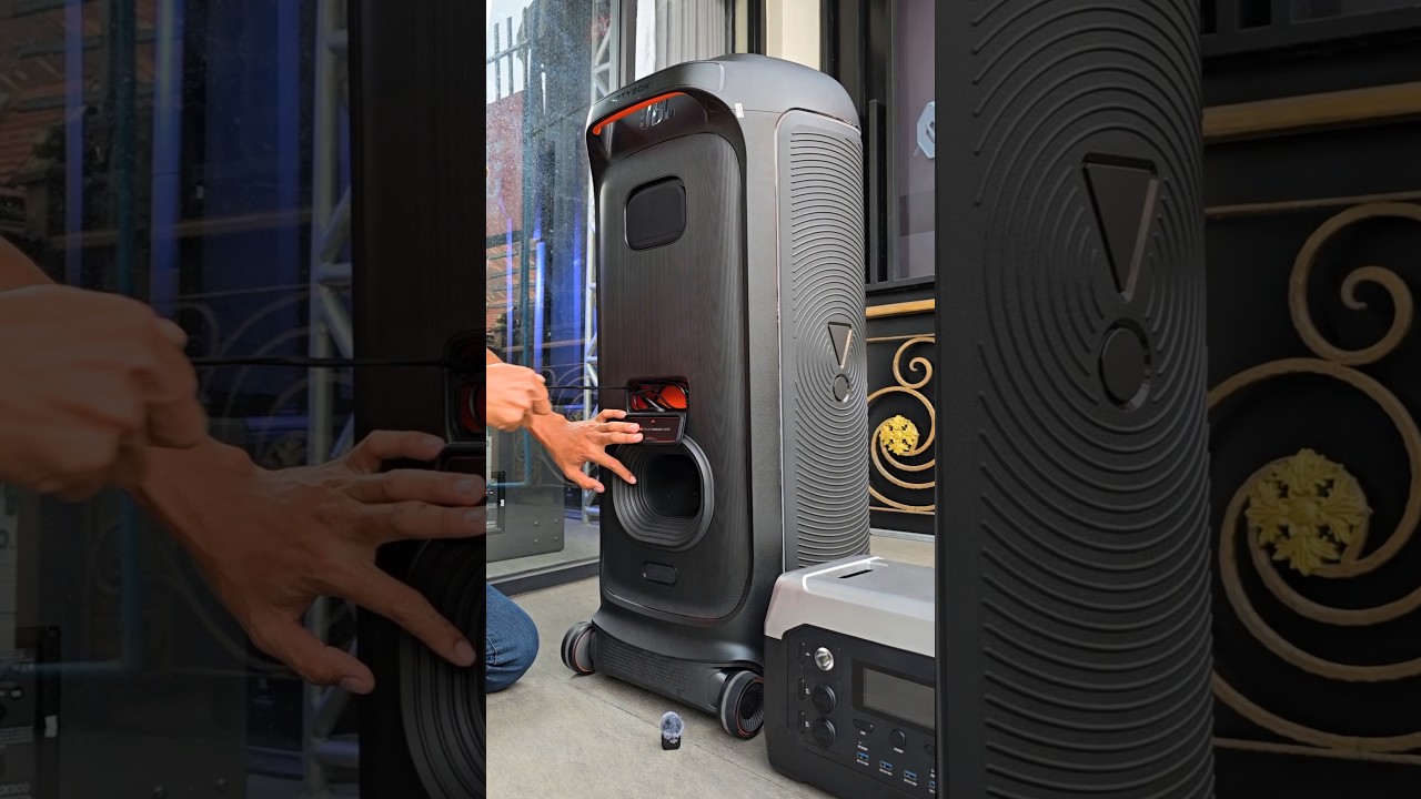 JBL PartyBox Ultimate 1100 Watt Party Speaker Outdoor Sound Testing