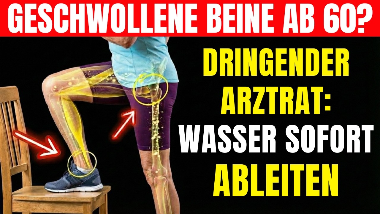 Chirurg ENTHÜLLT: Diese 3 Übungen sind BESSER als Gehen für die Beindurchblutung (Ab 60)