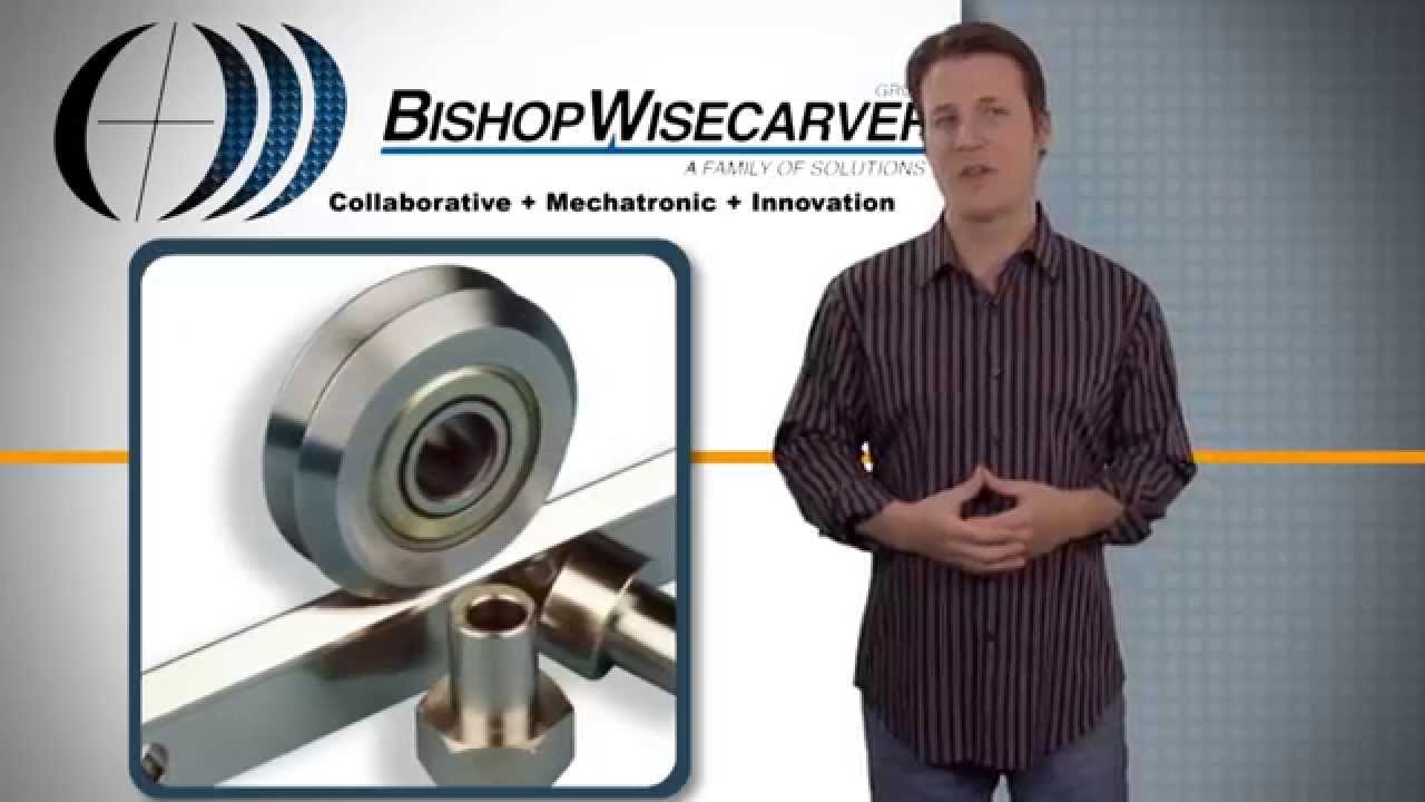 DualVee Linear Guide Wheels - Designed for Harsh Debris-Laden Environments