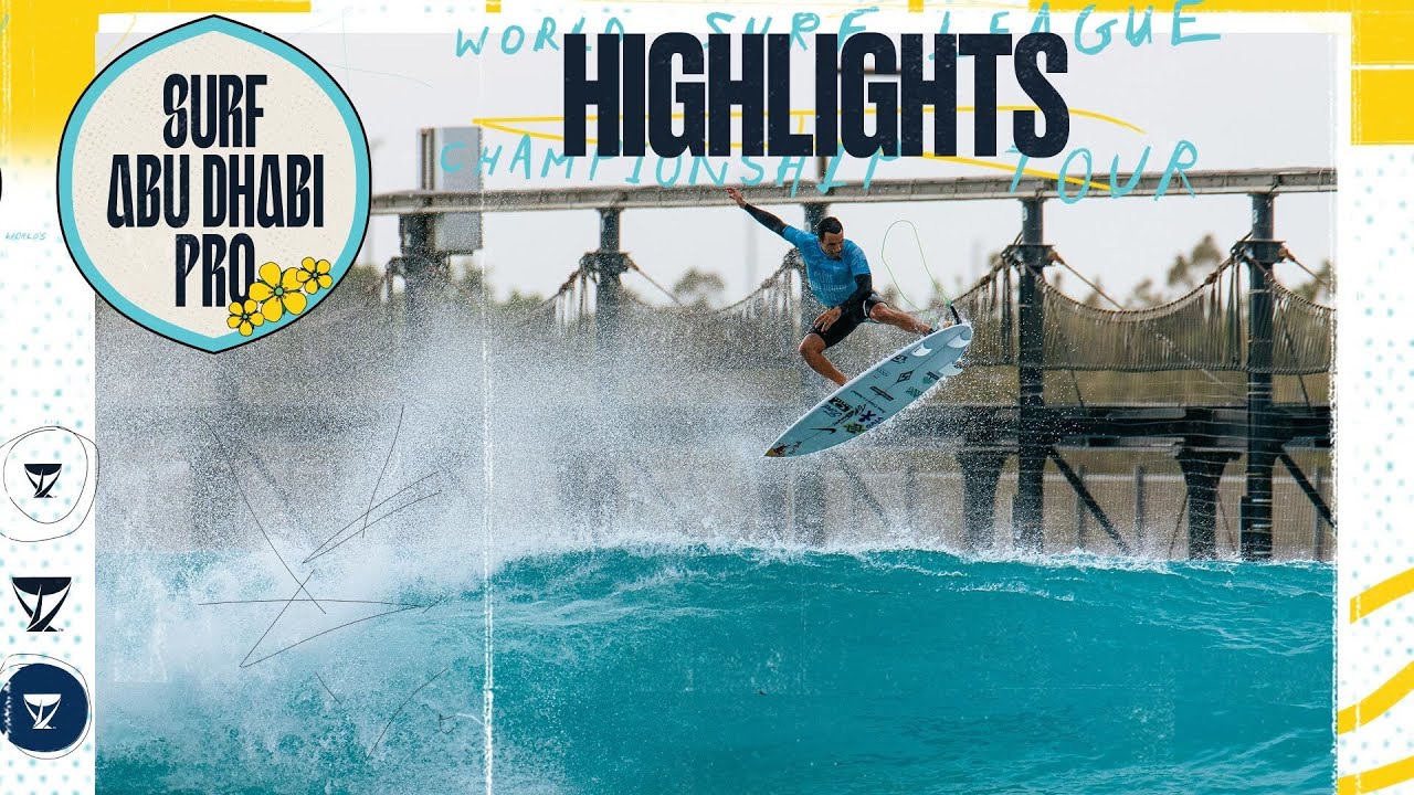 Highlights from Finals Day of the Surf Abu Dhabi Pro