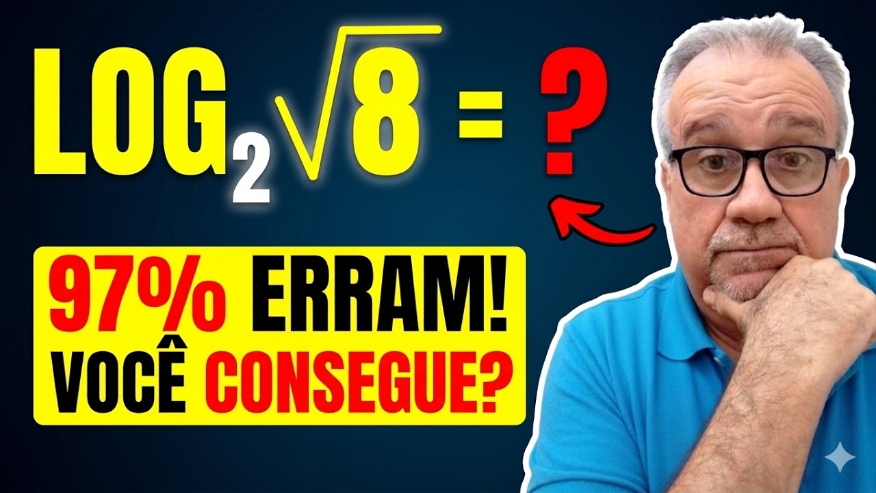 Como RESOLVER LOGARITMO com RAIZ. O TRUQUE que Ninguém te Conta!