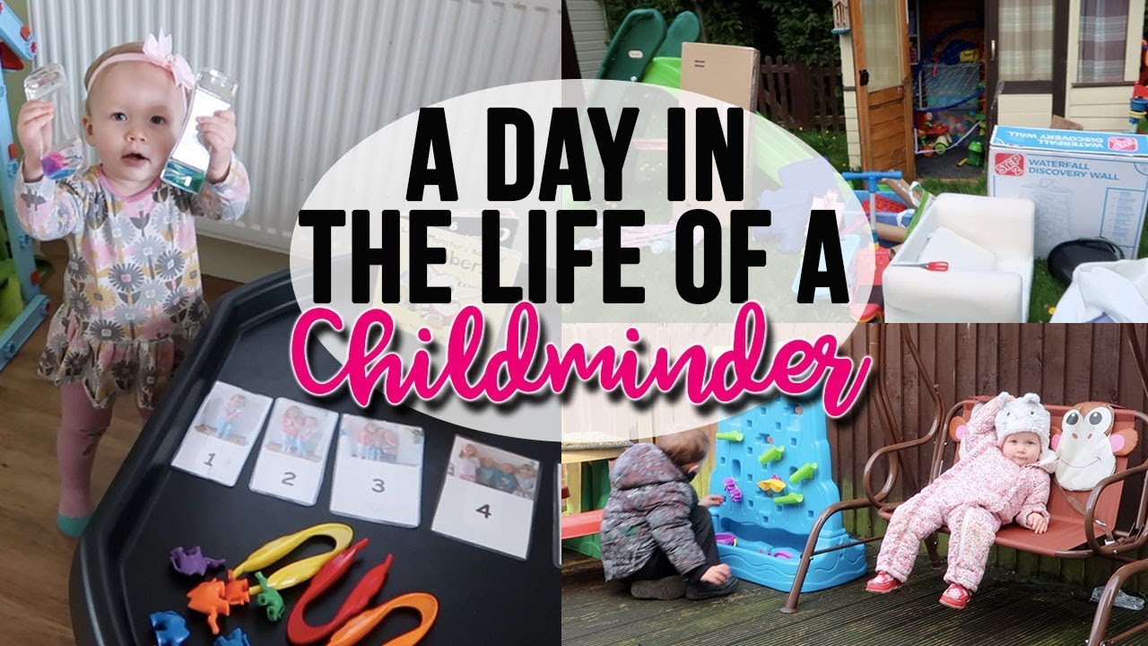 A DAY IN THE LIFE OF A CHILDMINDER - GETTING OUTSIDE - MATHS TUFF TRAY - A CHILDMINDING MUMMY