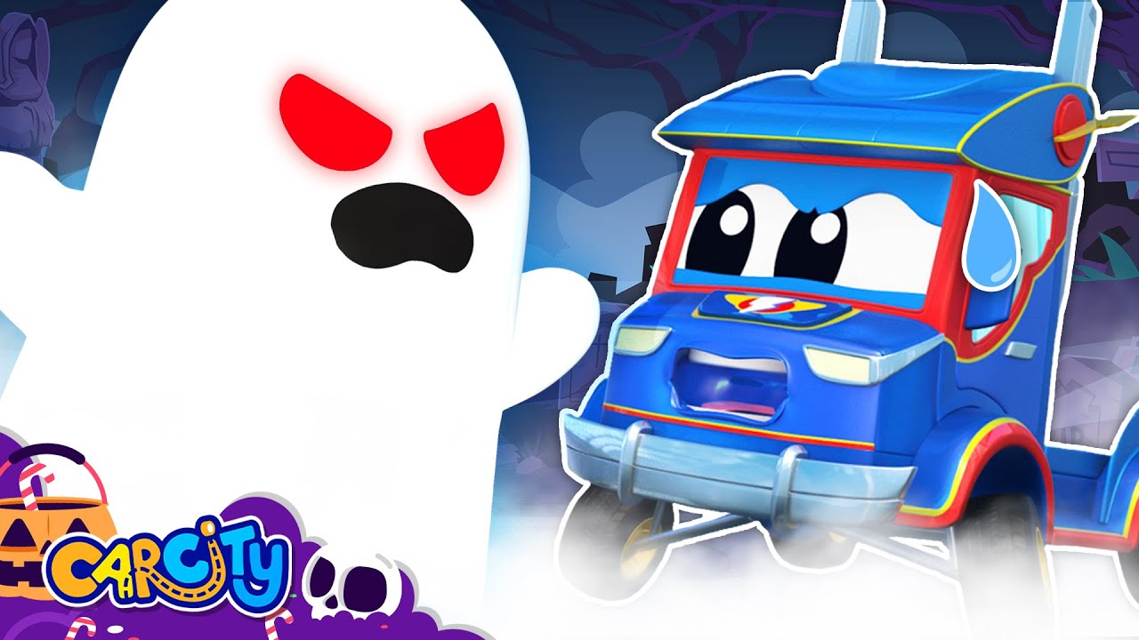🎃HALLOWEEN🎃 | Resgates de Halloween de Super Caminhão👻 | desenhos animados para crianças
