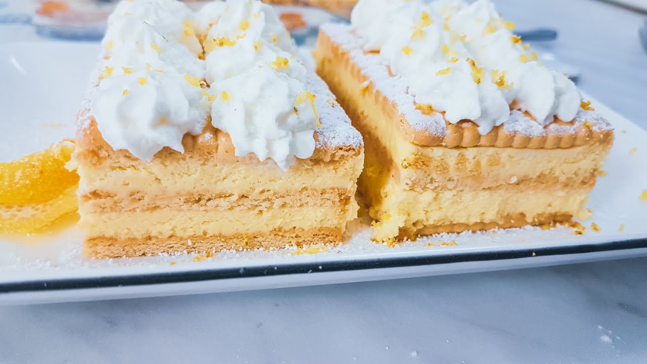 Ciasto cytrynowe bez pieczenia i lemon curd🍋
