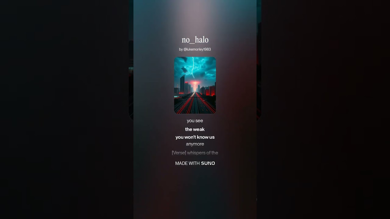 no_halo | Hard Rock / Garage Rock Concept (BandLab & Suno)