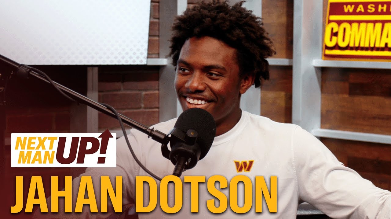 Jahan Dotson Stays "Making Plays" in Big Moments | Next Man Up Podcast | Washington Commanders