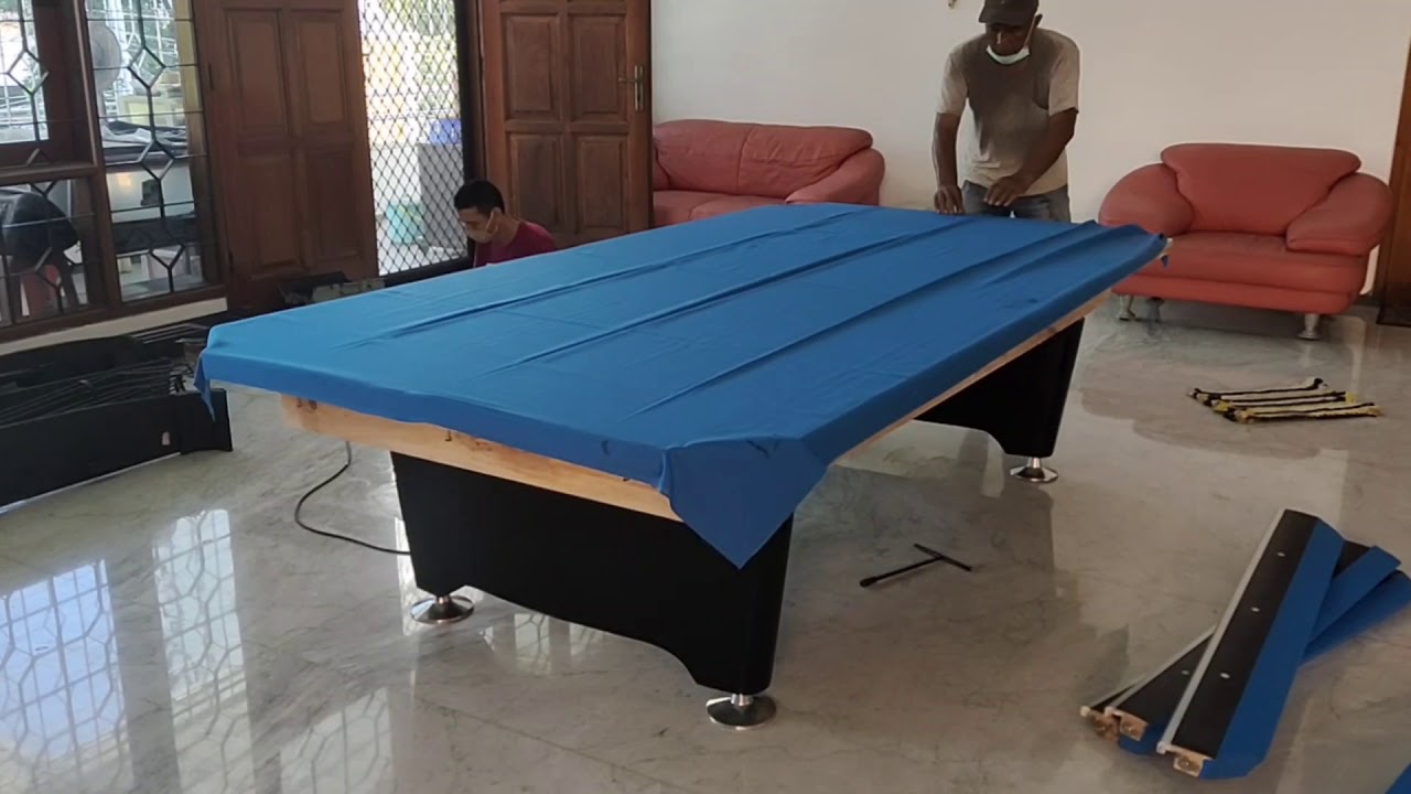 Cara Pasang Billiard 9 feet