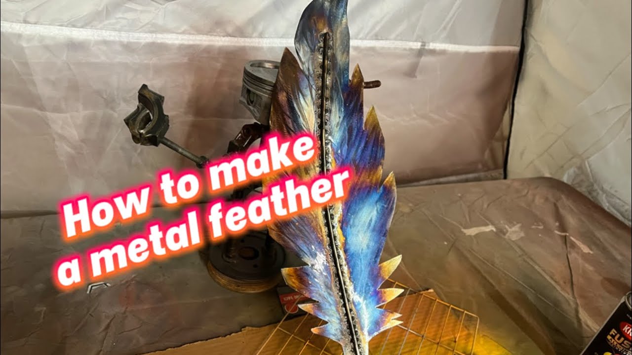 How to make a metal feather 