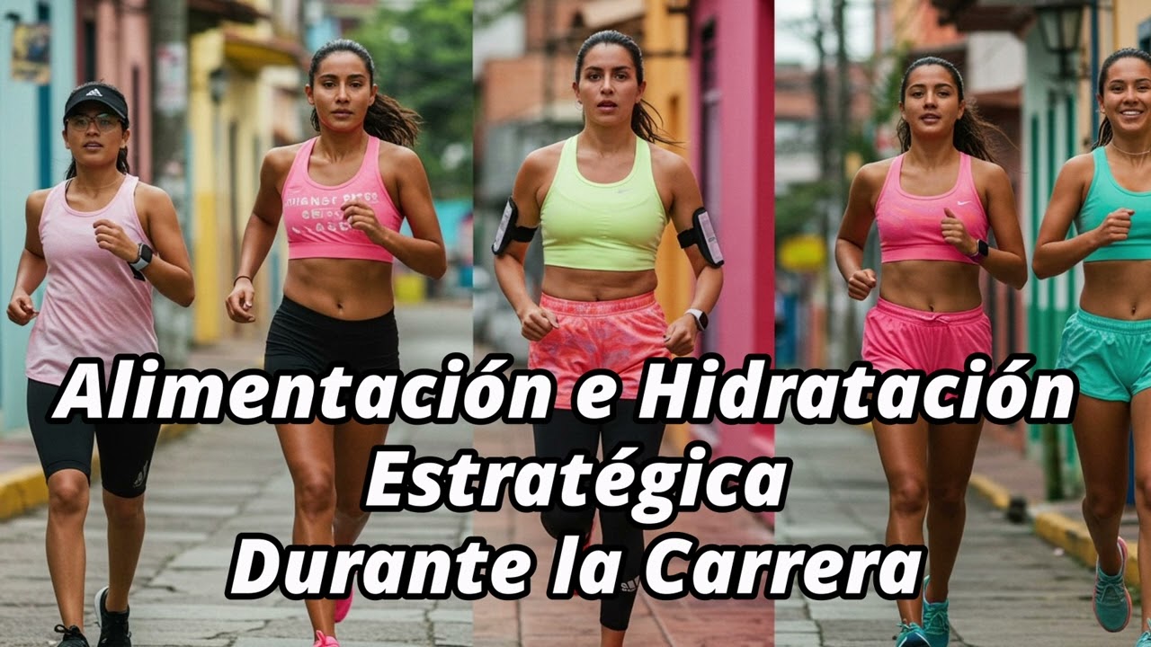 Alimentación e Hidratación Estratégica Durante la Carrera