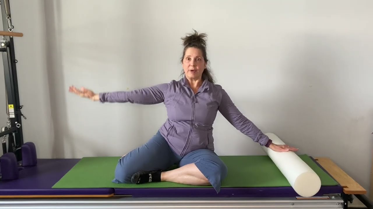 Mermaid with foam roller