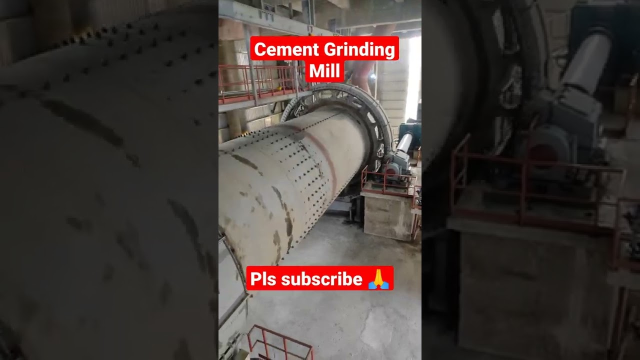 process of Ball mill in cement factory || ball mill kaise chalta hai ||