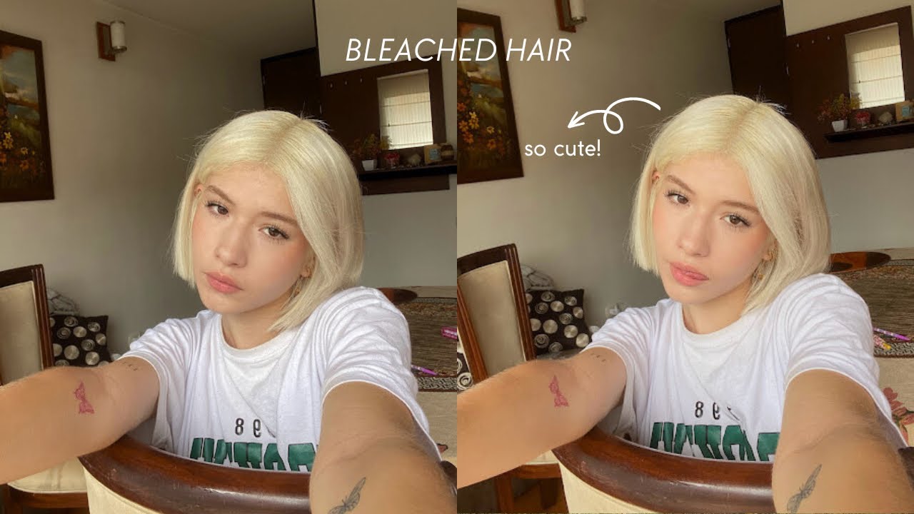 Aclarando mi cabello a blanco