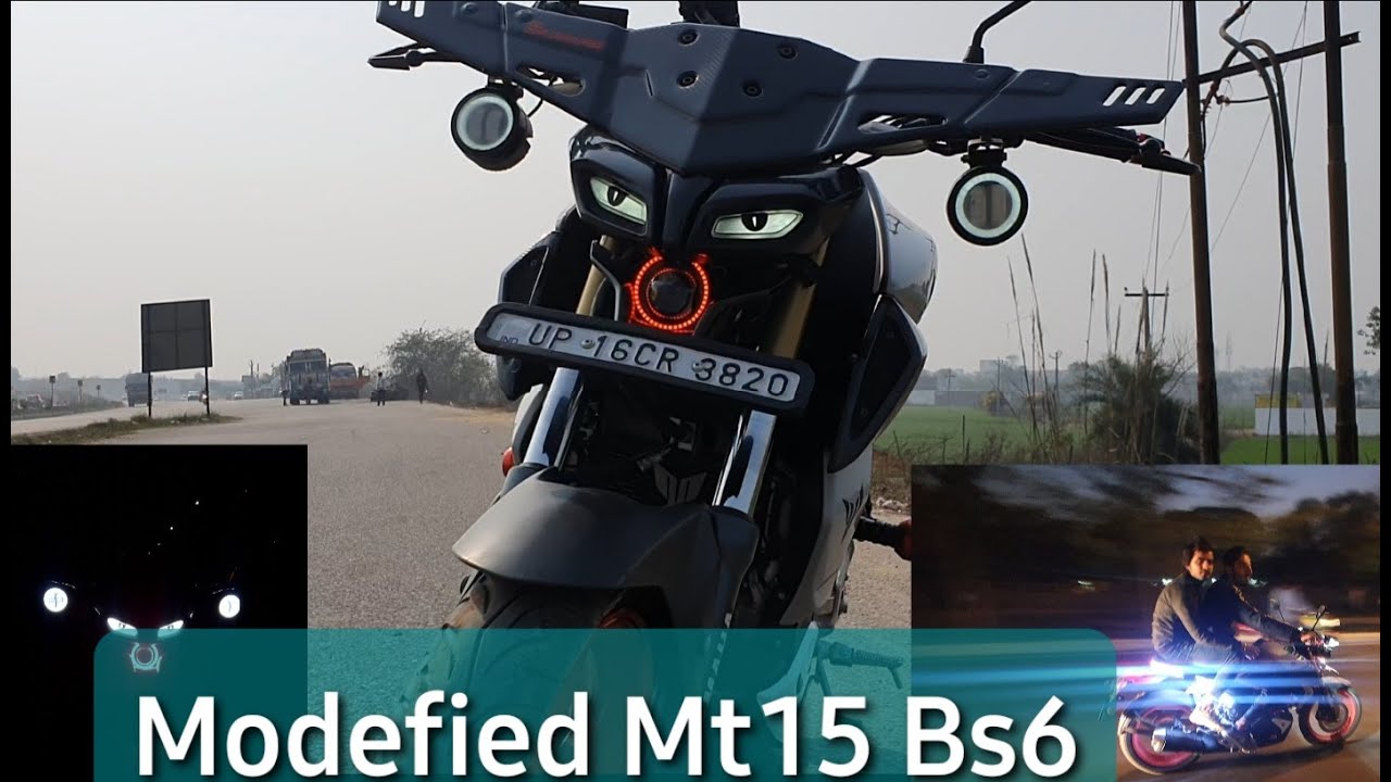 India's only 3D Carbon wrap MT 15 | MT15 Modification|| Modified MT15 || YAMAHA ||