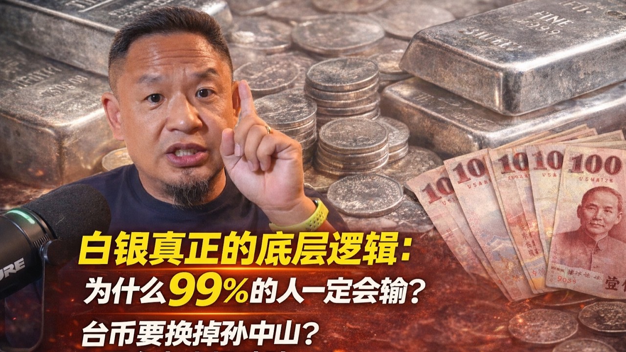 白银真正的底层逻辑：为什么99%的人一定会输？台币要换掉孙中山？国台办当场破防