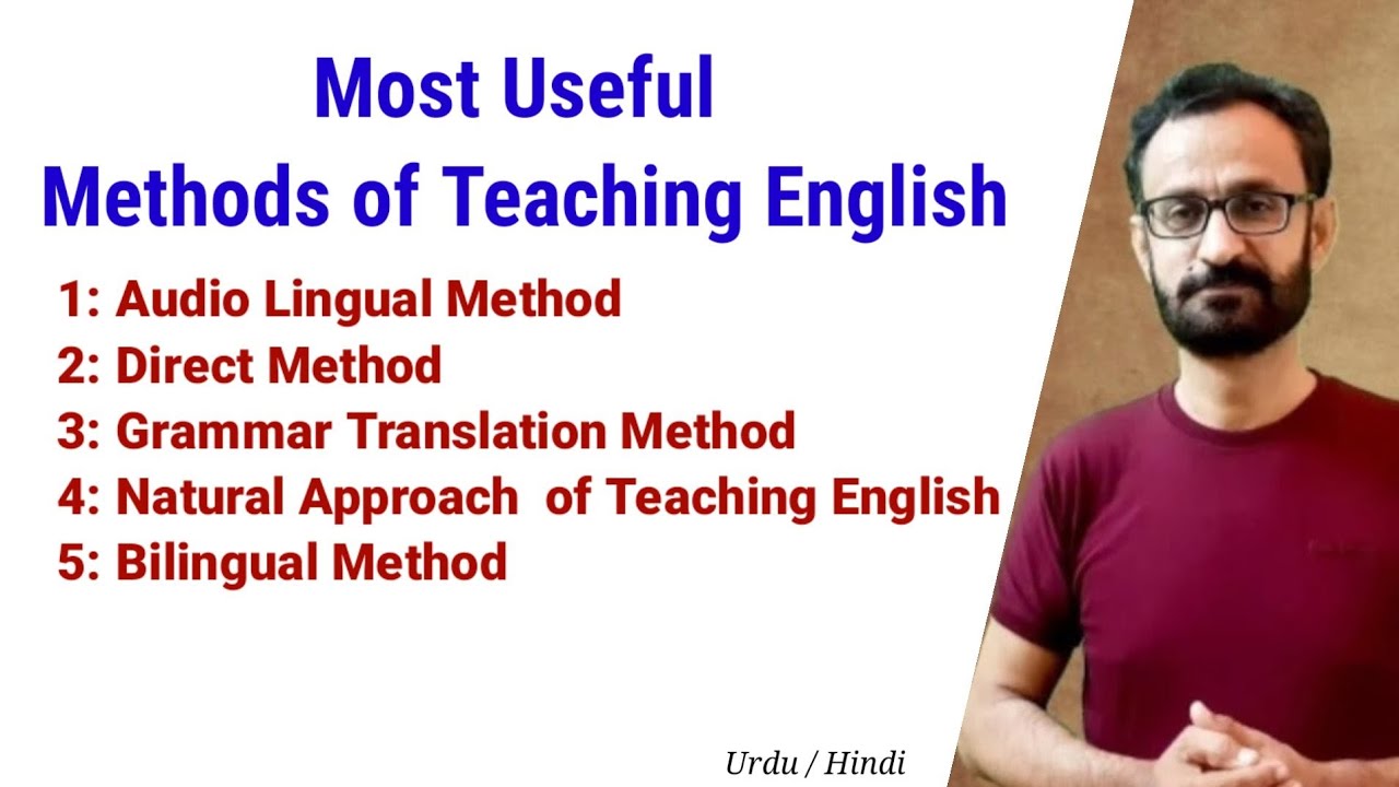 Most Important Methods of Teaching English || Methods of Teaching English Hindi/Urdu