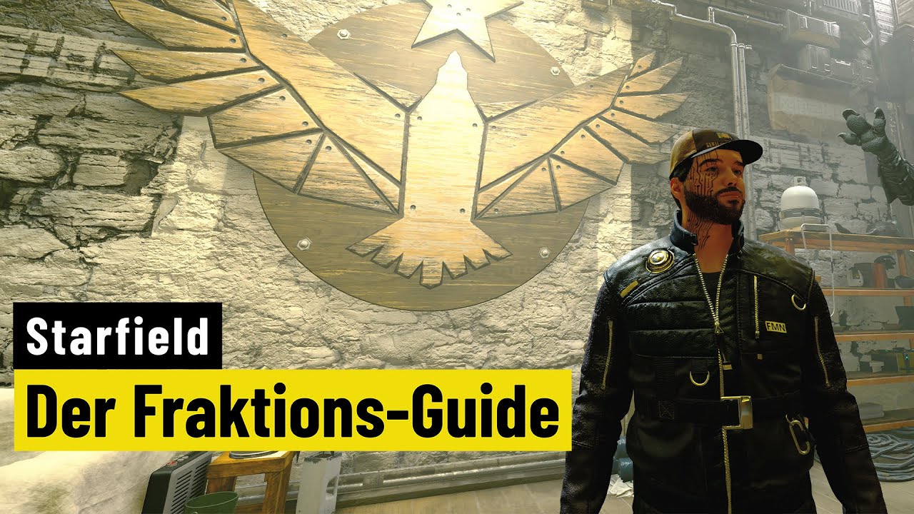 Starfield | Fraktionen | Schmuggler, Soldat oder Weltraum-Sheriff - was darf's sein?
