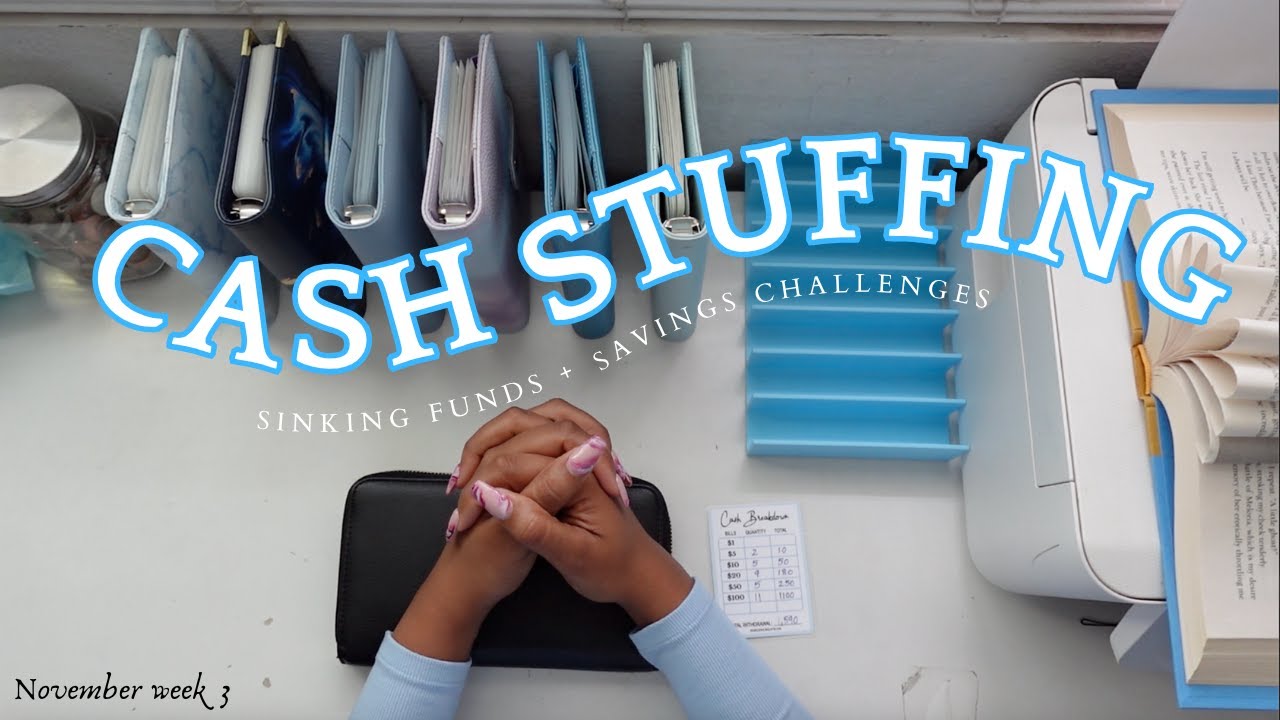 Cash Stuffing, ноябрьская неделя 3 | Cash Stuffing для начинающих