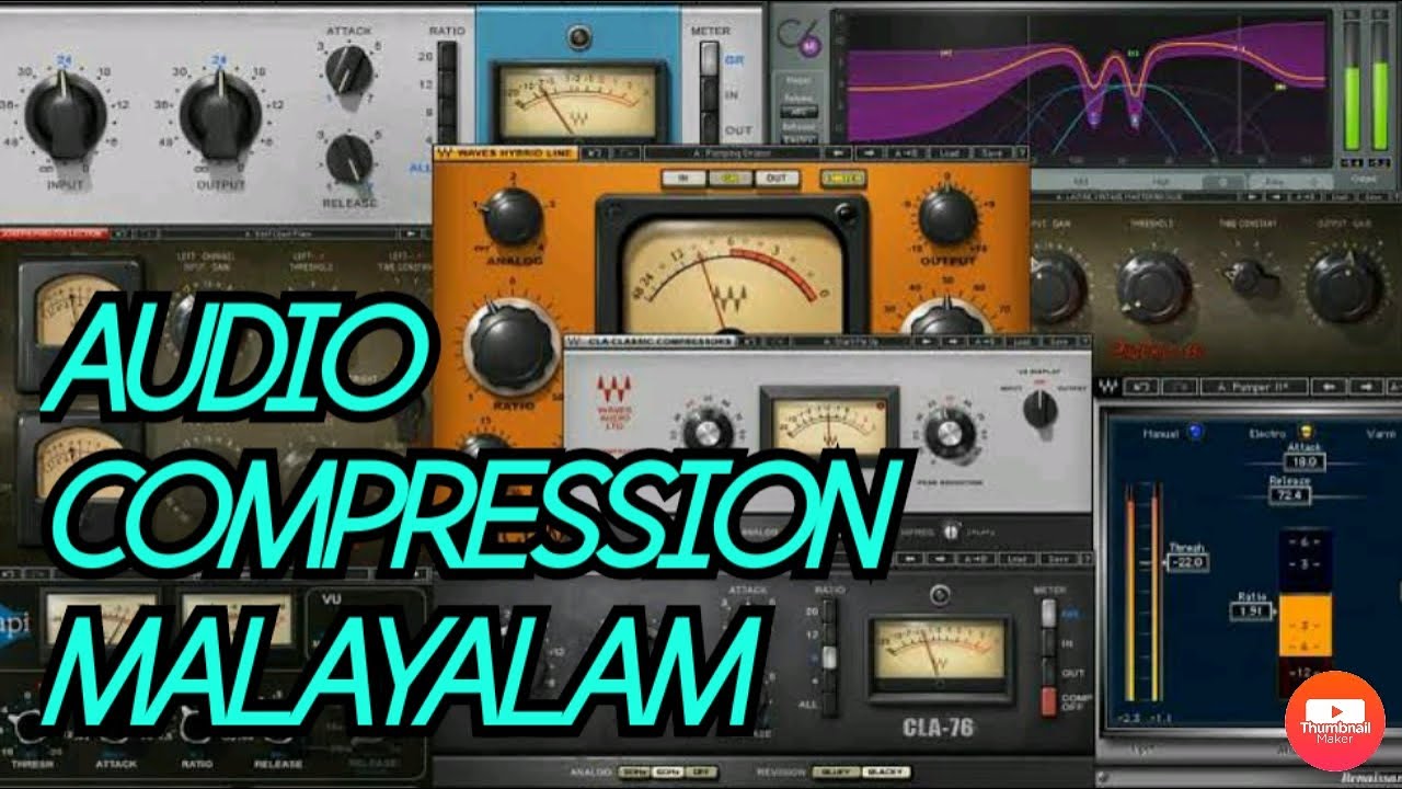 Audio Compression Full Tutorial Malayalam