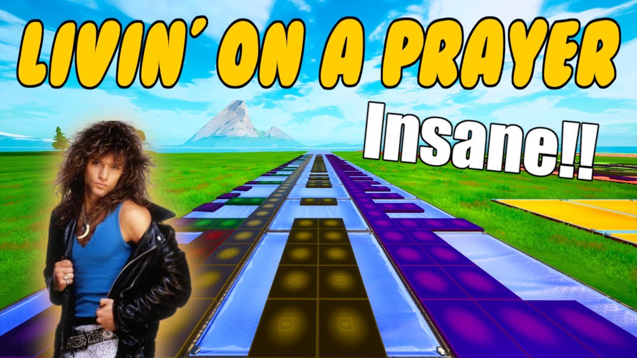 Bon Jovi - Livin' On A Prayer (Fortnite Music Blocks) - With Code