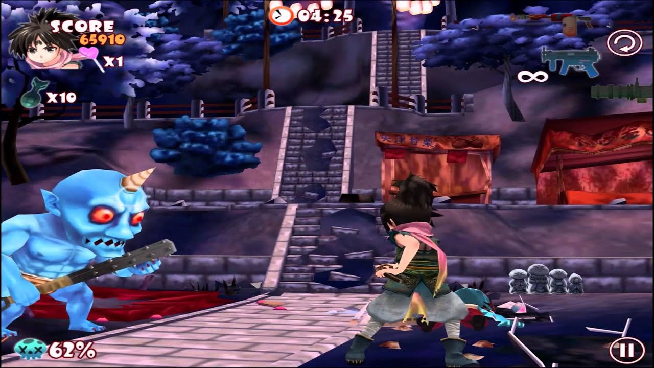 Zombie Panic in Wonderland DX Stage 2 (IOS Gameplay)