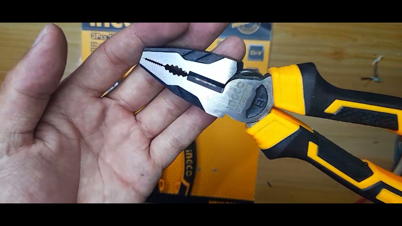 Ingco 3Pcs High Leverage Pliers Set / HKHLPS2831 / Industrial #ingcotools