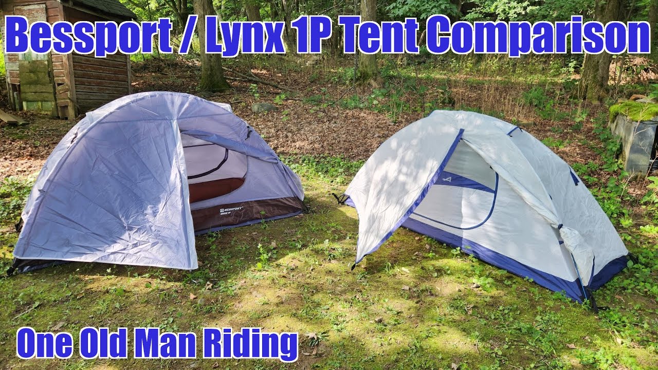 Moto Camping Tent Comparision (Bessport VS. Lynx)