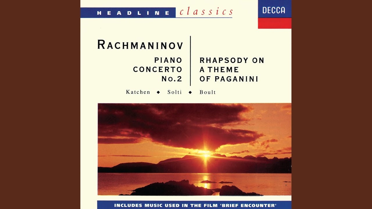 Rachmaninoff: Rhapsody on a Theme of Paganini, Op. 43