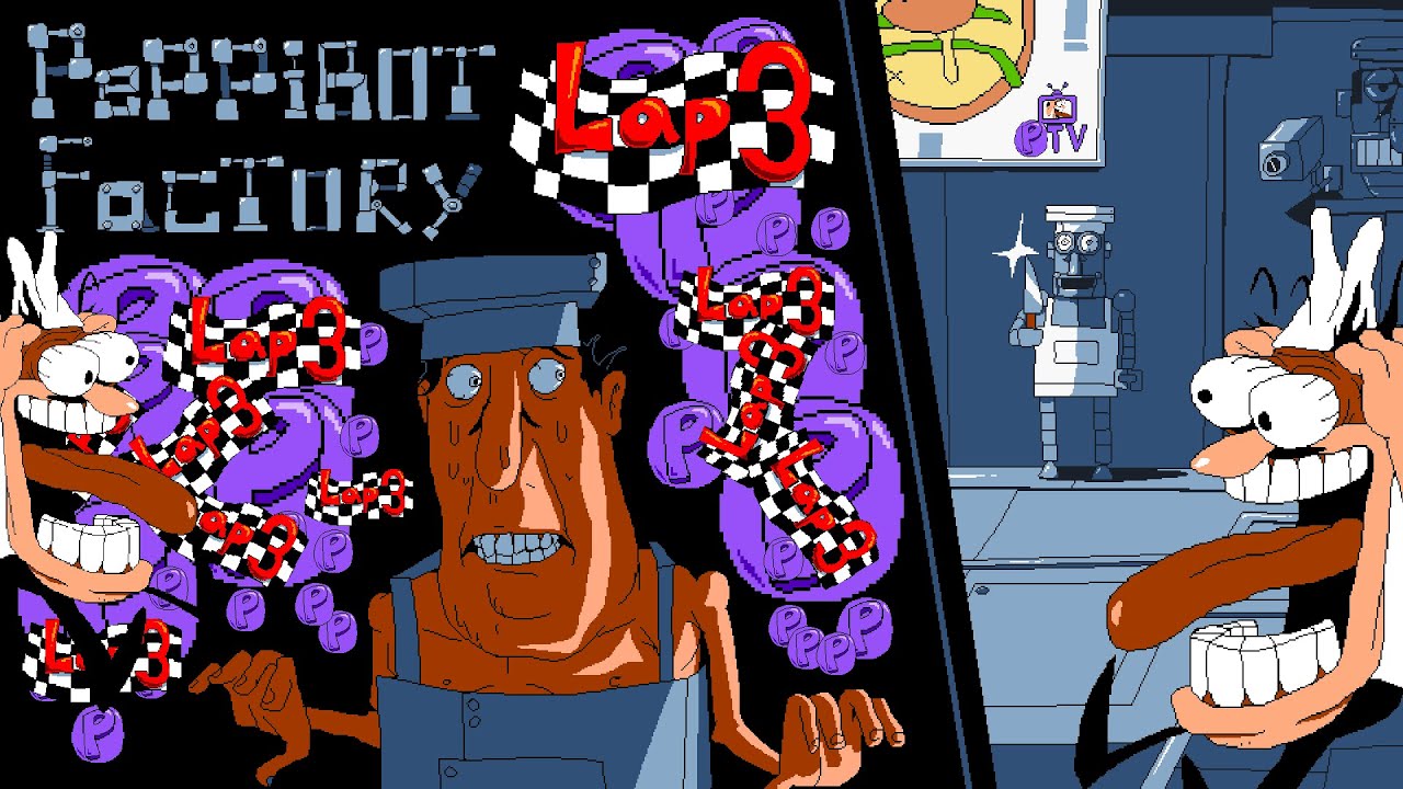 Pizza Tower - Peppibot Factory Lap 3 P Rank