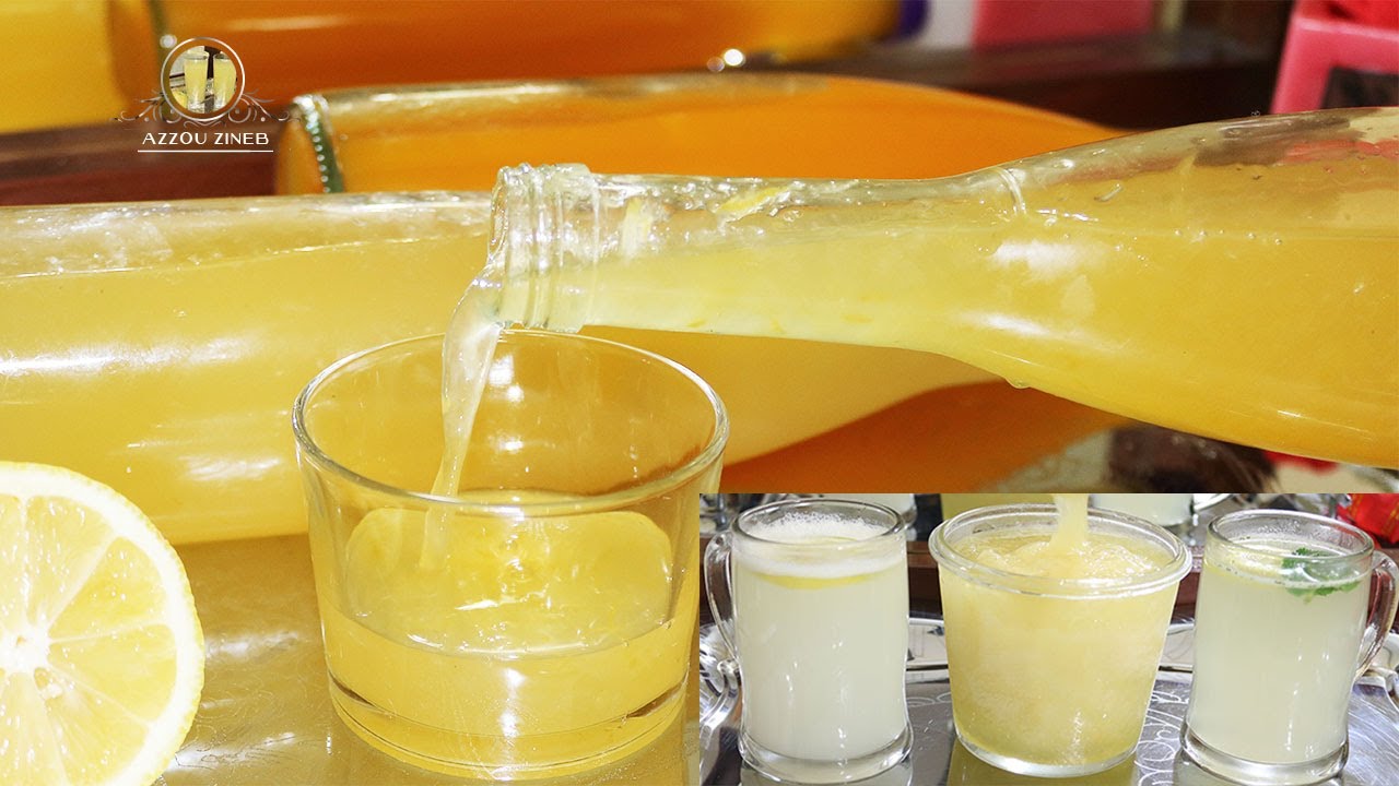 مركز الليمون الحامض 🍋 للتخزين بدون مجمد أو ثلاجة بطريقة آمنة لمدة طويلة لا يفسد  🍋🍹citron concentre