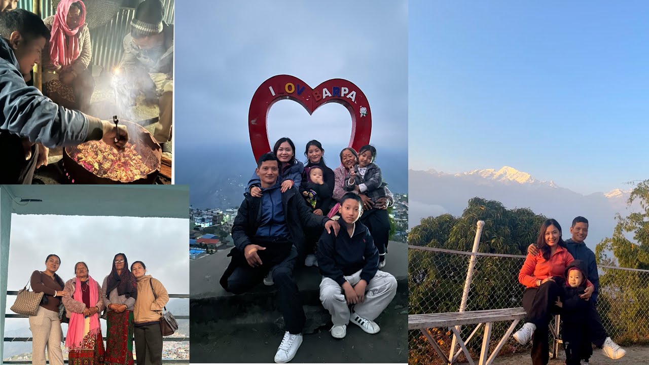Barpark ghumgam ❤️ // view tower / Buddha park / mandir / sekuwa // Ambika gurung  