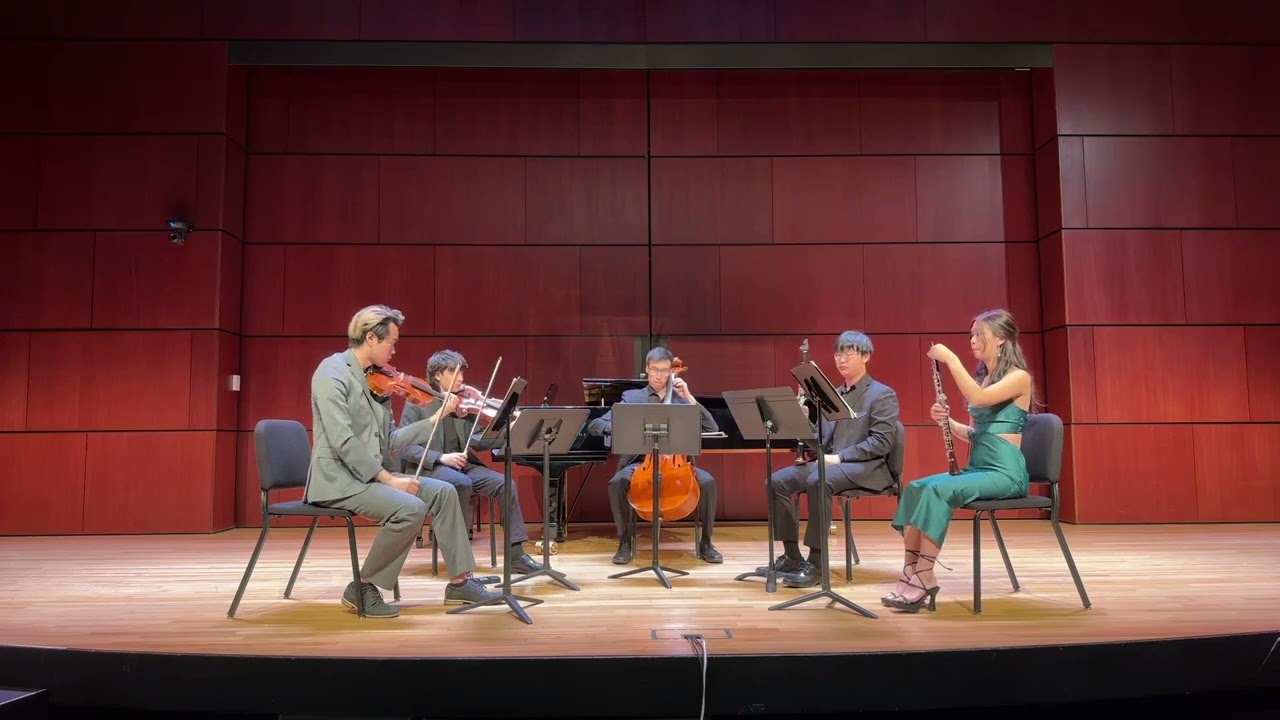 Prokofiev Quintet in G minor for Oboe, Clarinet, Violin, Viola, & Bass, Op. 39 - mvts I, II, III & V