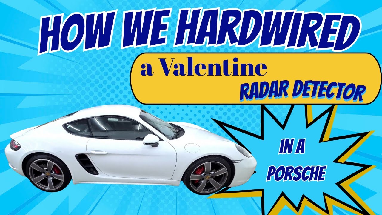 How We Hardwired a Radar Detector in a Porsche!