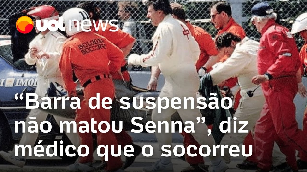 Ayrton Senna: 'Barra de suspensão não matou piloto', afirma médico que o socorreu após acidente