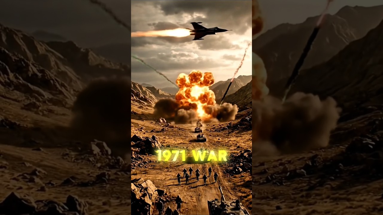 “India vs Pakistan 1971 ⚔️ The Decisive War”