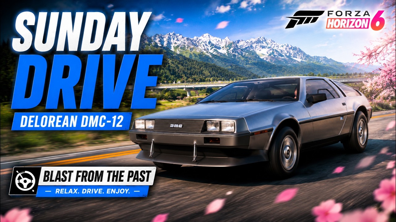 FORZA HORIZON 6 Привет из прошлого! Воскресная поездка на DeLorean DMC-12