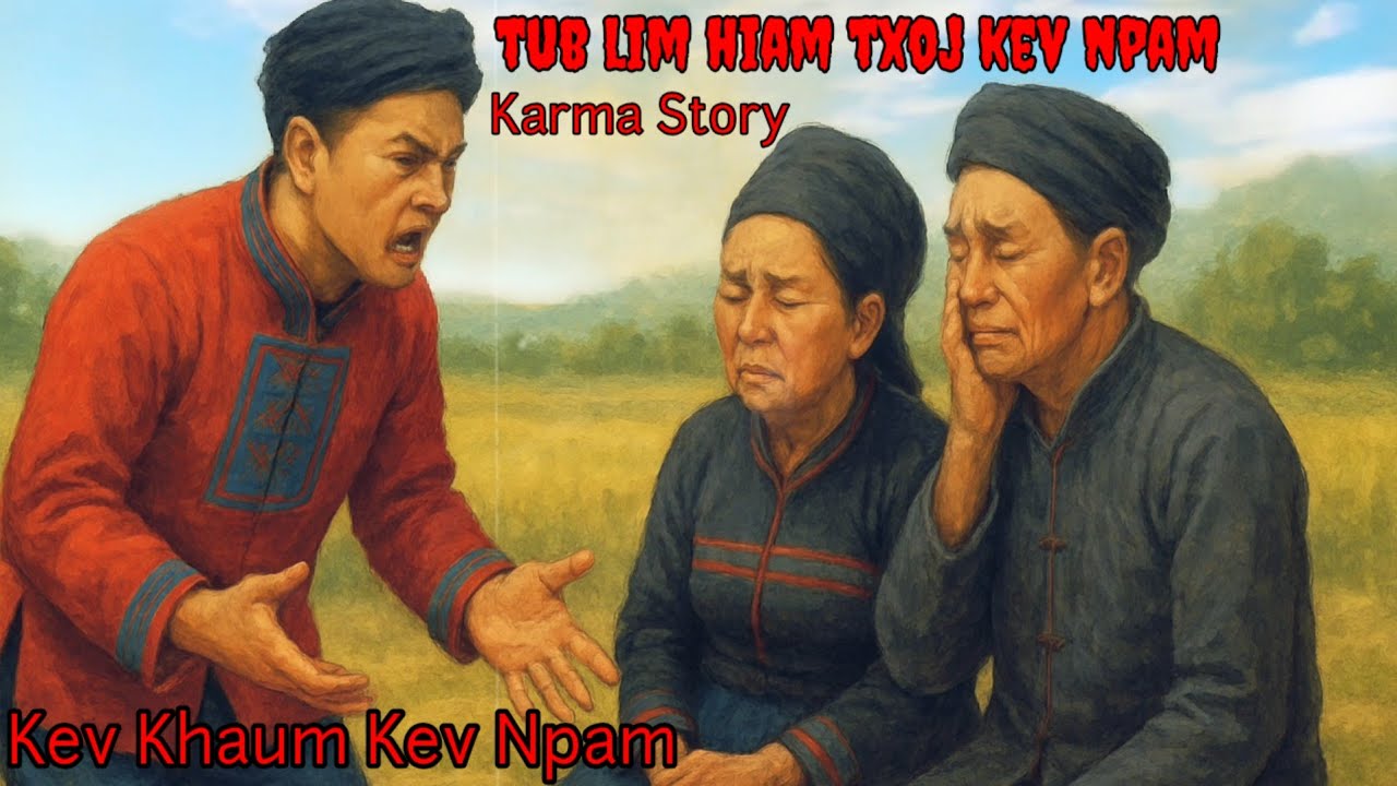 Kev khaum kev npam - Tub siab phem lim hiam tuas niam tuas txiv thiaj tau kev npam.  21/9/2025