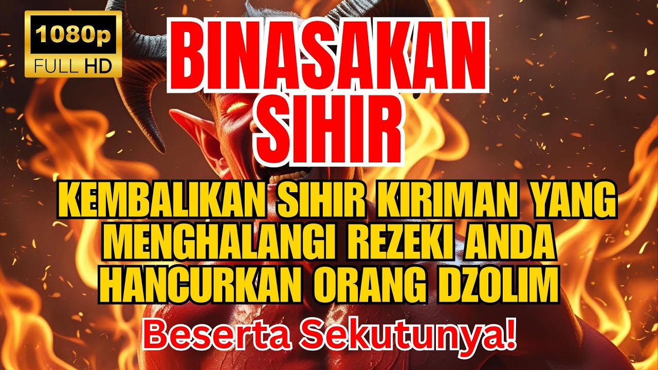 RUQYAH INI MEMBUAT JIN LANGSUNG MENANGIS! AYAT RUQYAH YANG MENGHANTAM
